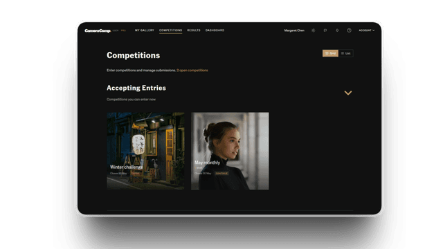 Photography Competition Management Software | CameraComp.